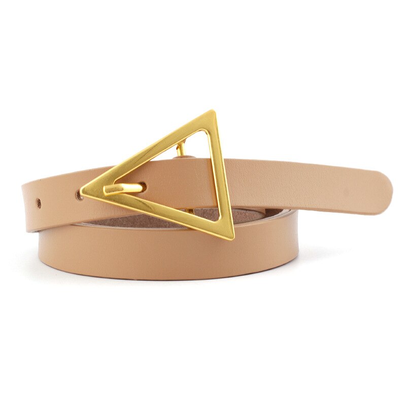 Women's Triangle Buckle Belt
