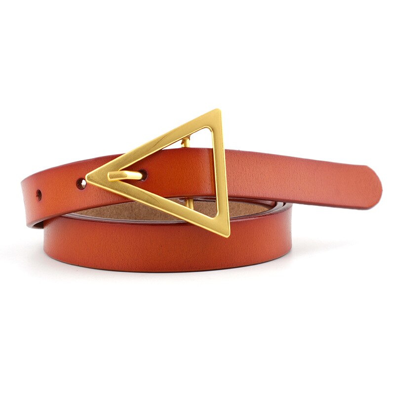 Women's Triangle Buckle Belt