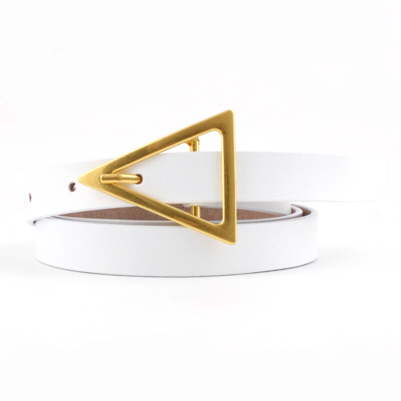 Women's Triangle Buckle Belt