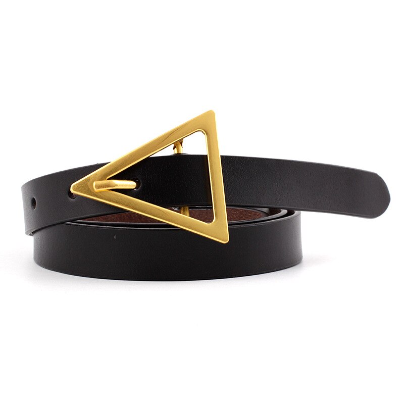 Women's Triangle Buckle Belt