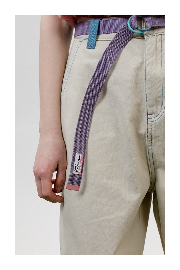 Unisex Casual Style Double Ring Belt