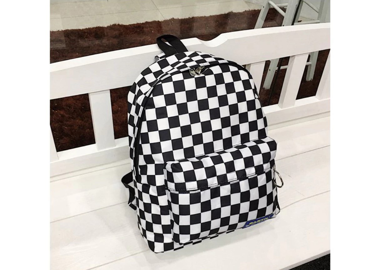Women's Chess Print Backpack