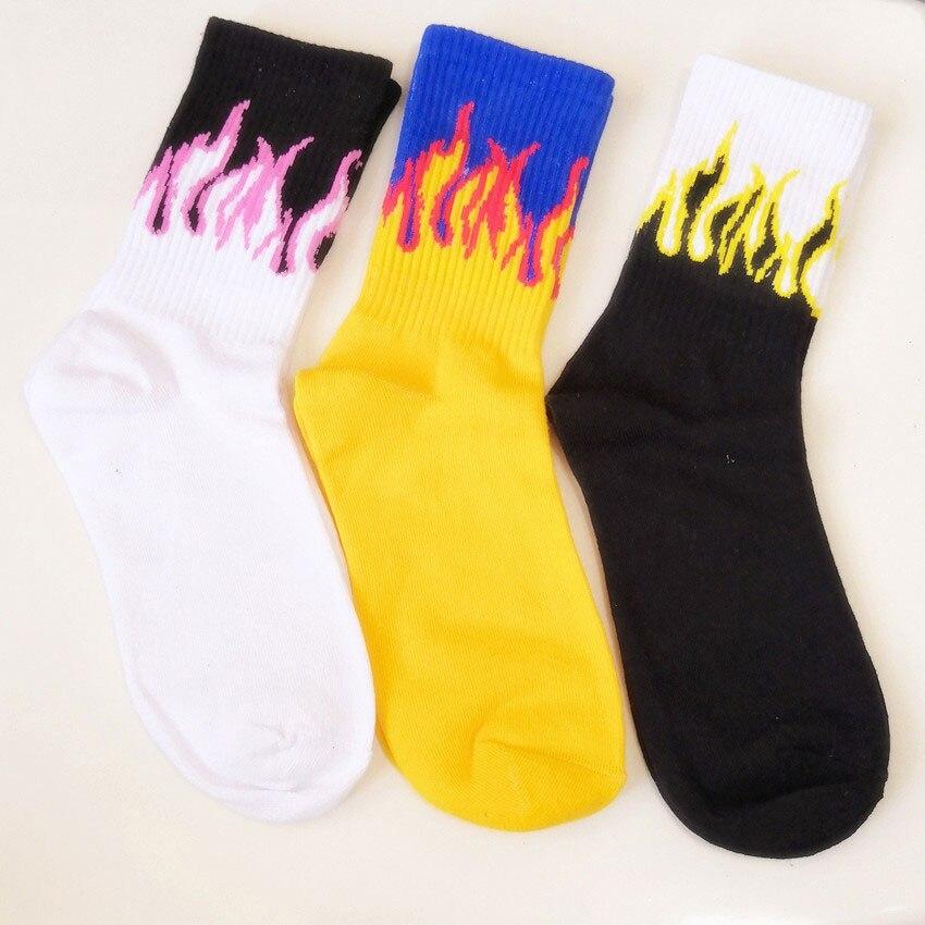 flame socks