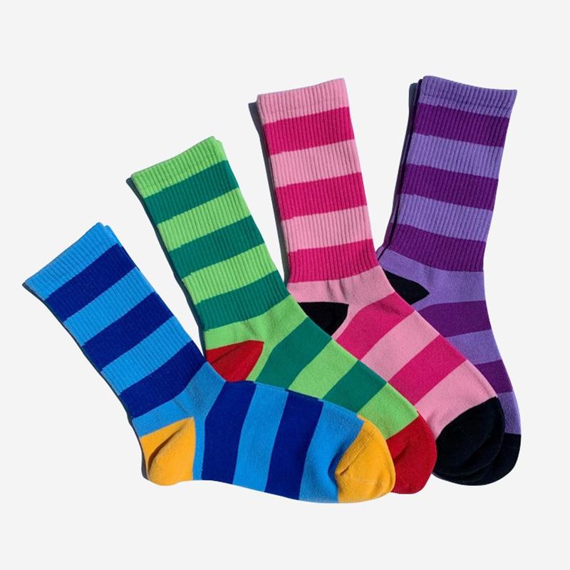 striped socks