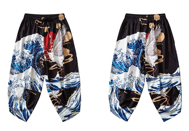 Men's Japanese Styled Loose Pants