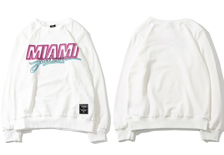 Men's Cotton Sweatshirt with O-Neck