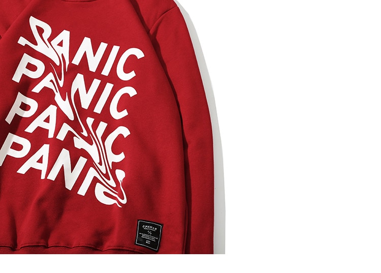 Cotton Men's Sweatshirts with Print