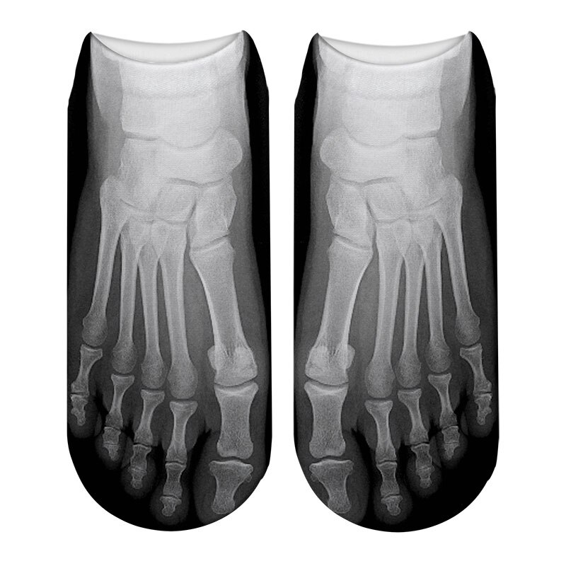 Unisex Canvas Shoes Printed Socks