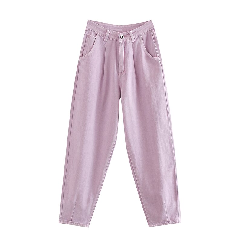 Women's Mid Waist Harem Pants
