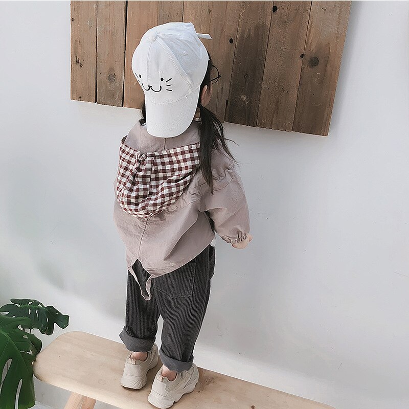 Girls Corduroy Harem Pants