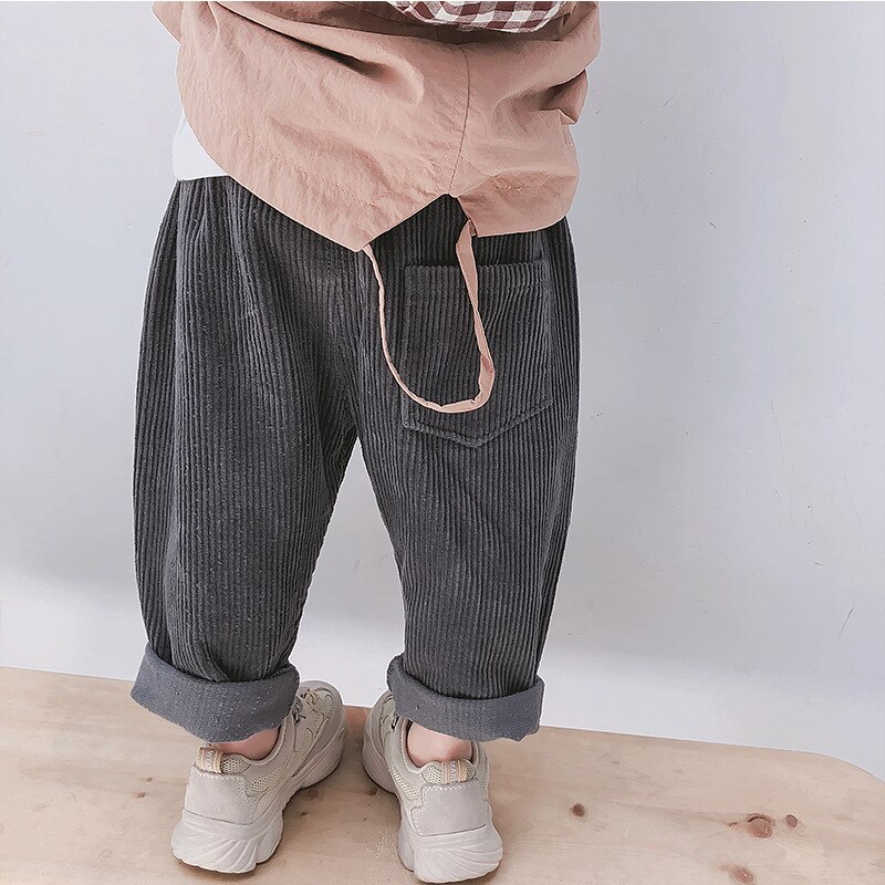 Girls Corduroy Harem Pants