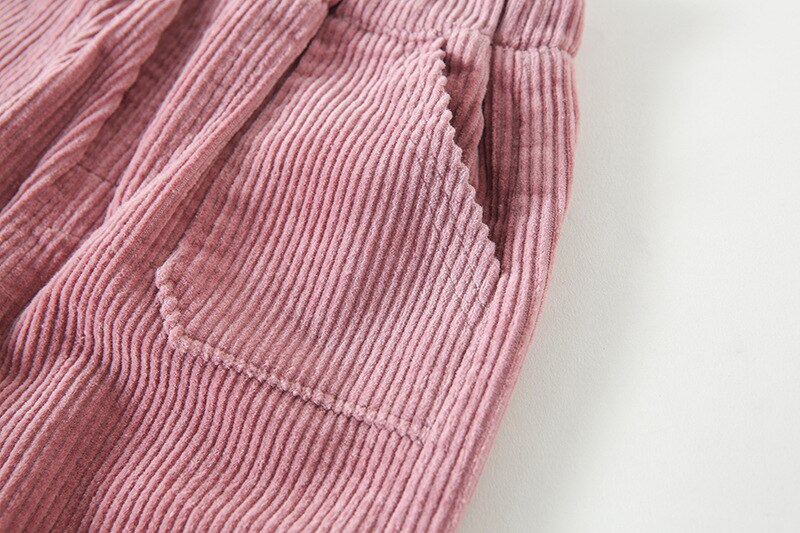 Girls Corduroy Harem Pants