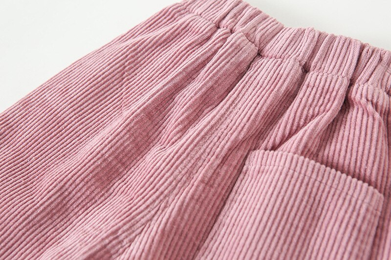 Girls Corduroy Harem Pants