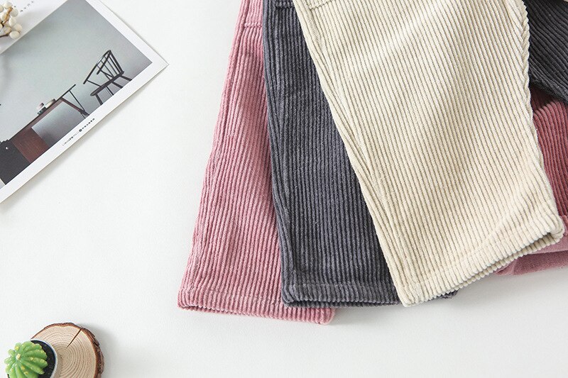 Girls Corduroy Harem Pants