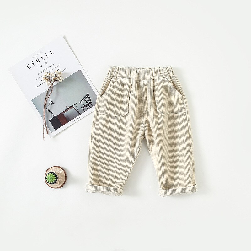 Girls Corduroy Harem Pants