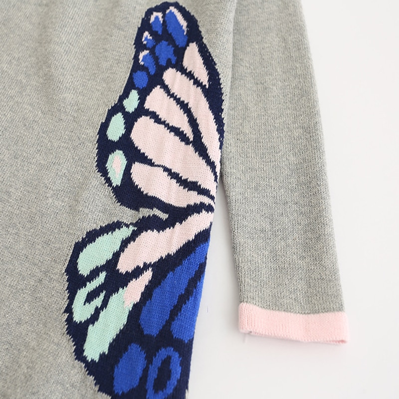 Girls' Casual Short Cotton Dress