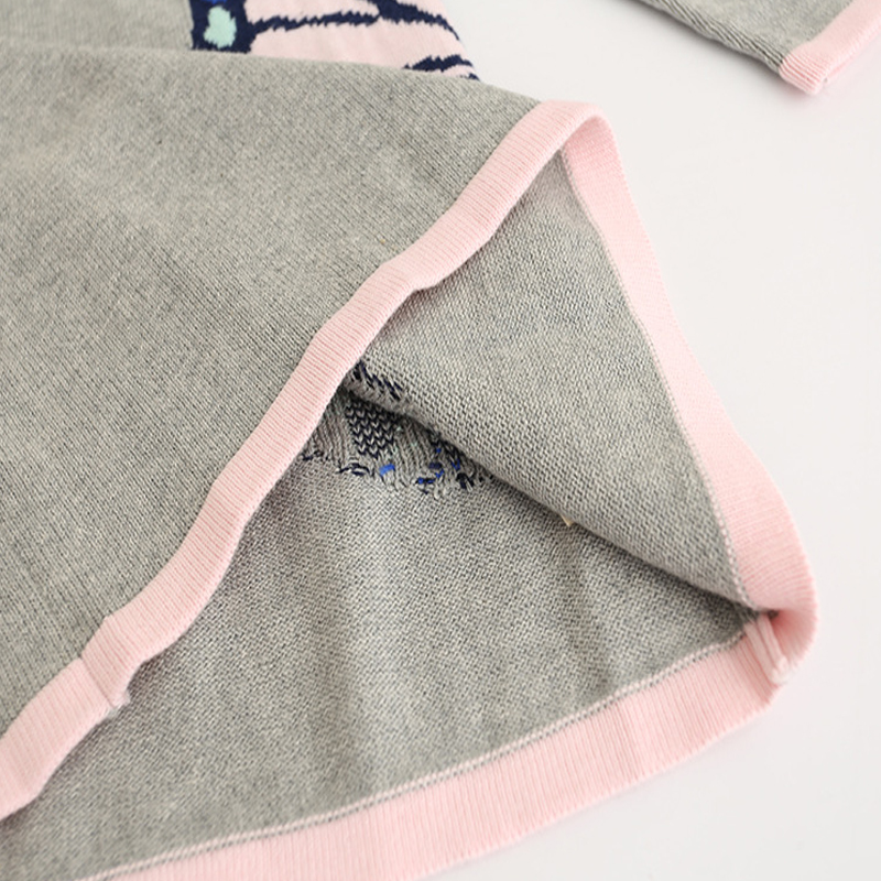 Girls' Casual Short Cotton Dress