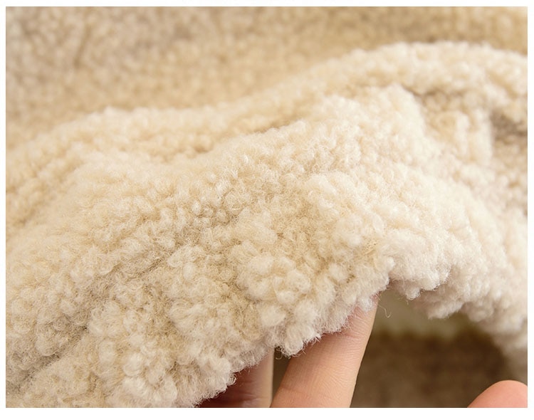 Kid's Plush Hoodie with Bag