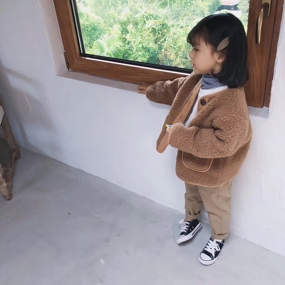 Soft Warm Plush Cardigan