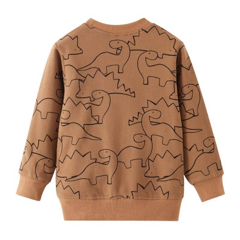 Boy's Dinosaur Printed Sweatshirt