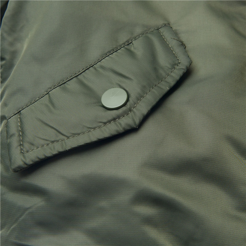 Boys' Bomber Jacket in Blue and Green Colors