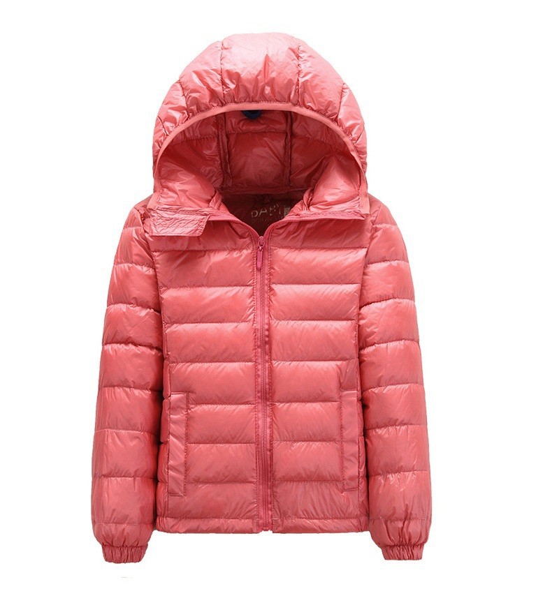 Boys' Hooded Zippered Bright Jacket