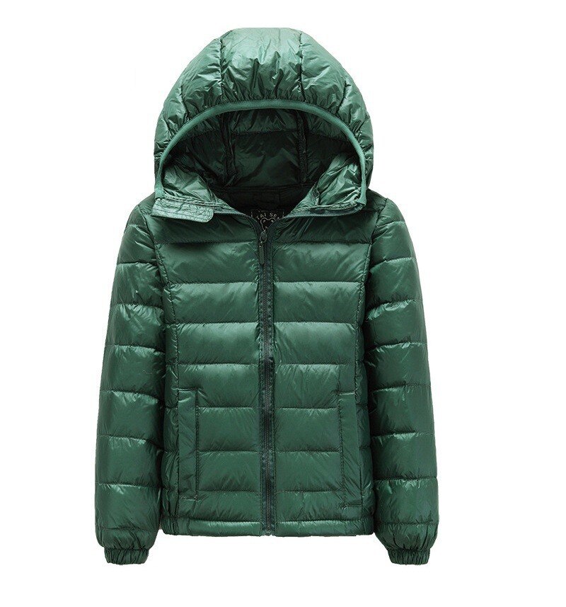 Boys' Hooded Zippered Bright Jacket Boys' Hooded Zippered Bright Jacket