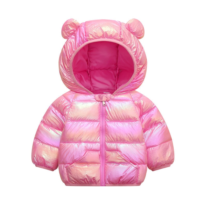 Girl's Warm Hooded Jackets