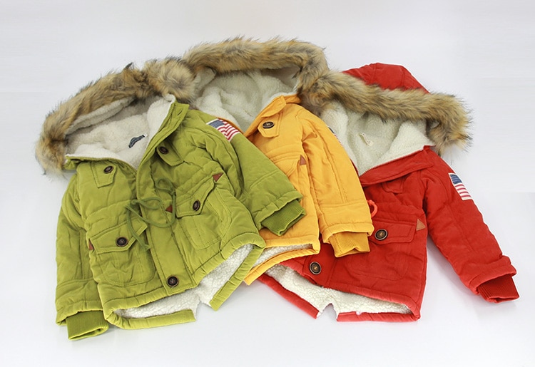 Warm Windproof Jacket for Kids