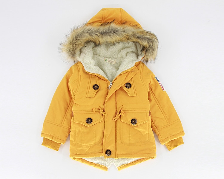 Warm Windproof Jacket for Kids