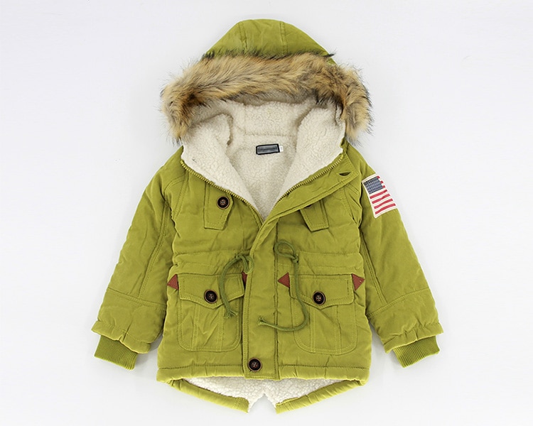Warm Windproof Jacket for Kids