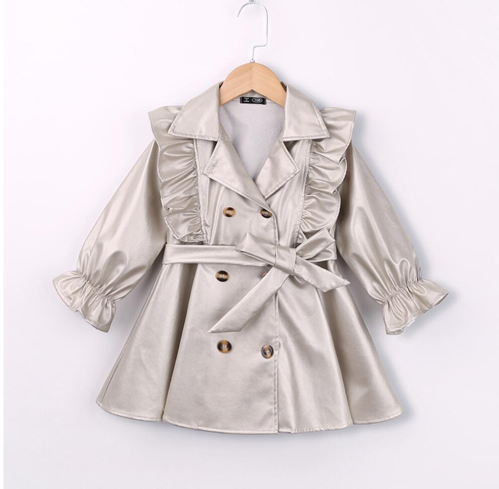 PU Leather Jacket with Long Sleeves
