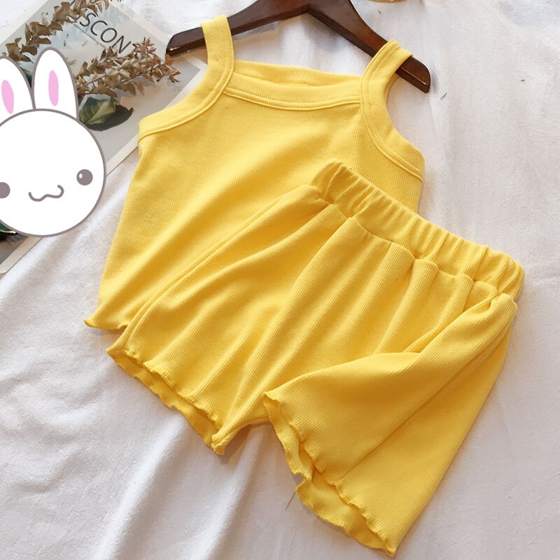 Comfortable Sleeveless Top with Shorts