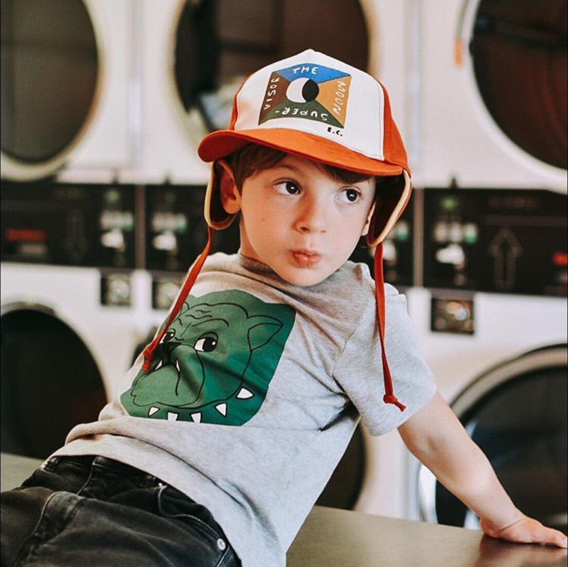 Girls Printed Casual T-Shirt