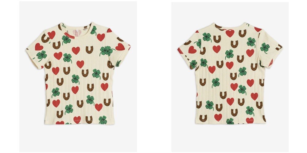 Girls Printed Casual T-Shirt