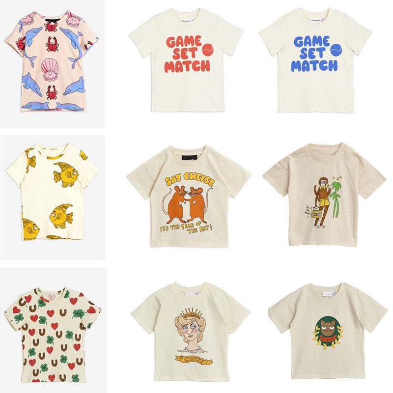 Girls Printed Casual T-Shirt