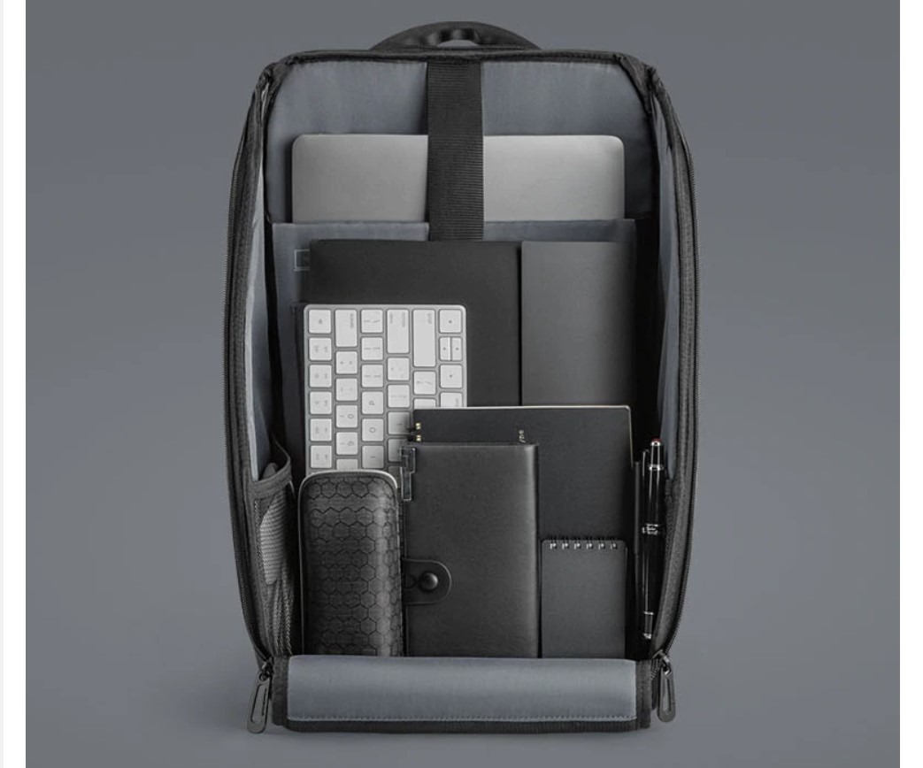 Men's Melange Grey Laptop Backpack