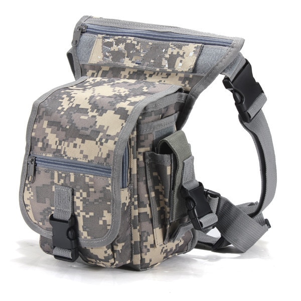 Military Camo Printed Waist Bag