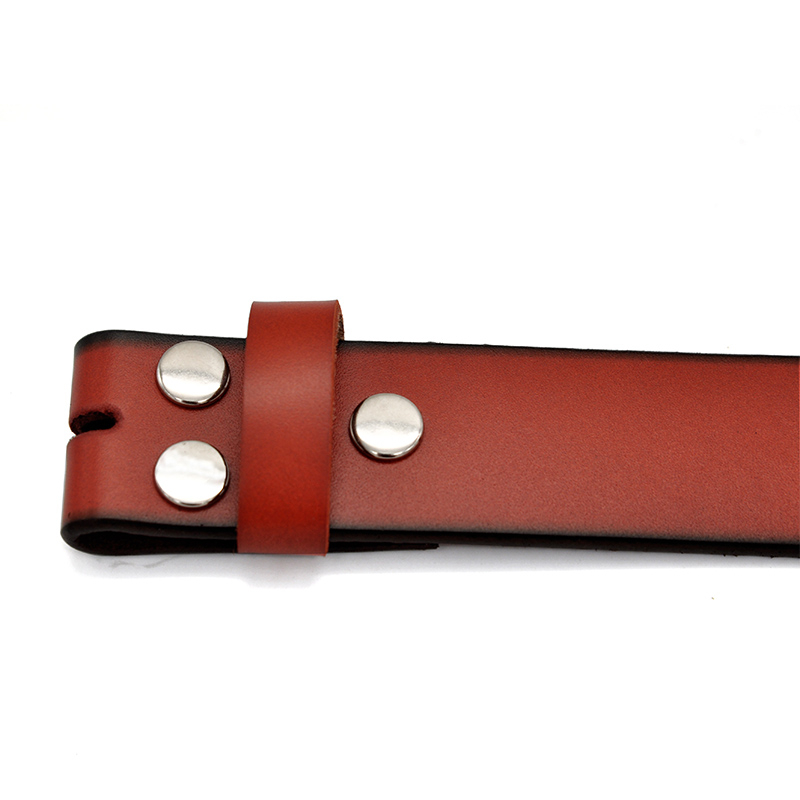 Men's Genuine Leather Belt without Buckle