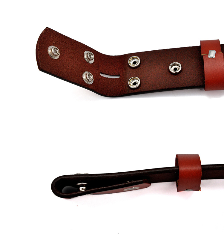 Men's Genuine Leather Belt without Buckle