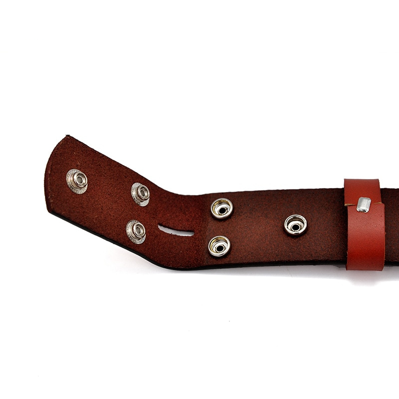 Men's Genuine Leather Belt without Buckle