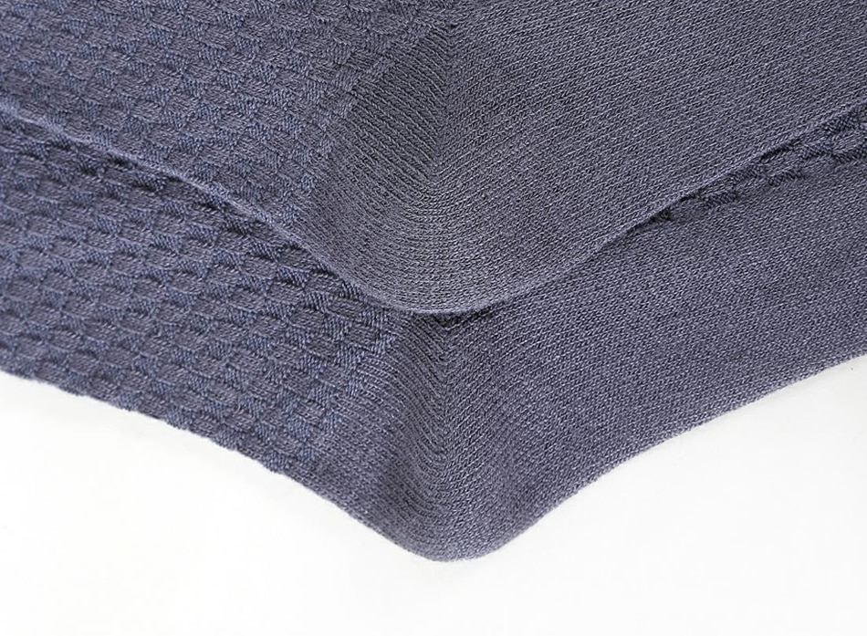 Men's Bamboo Fiber Textured Socks 5 Pairs Set