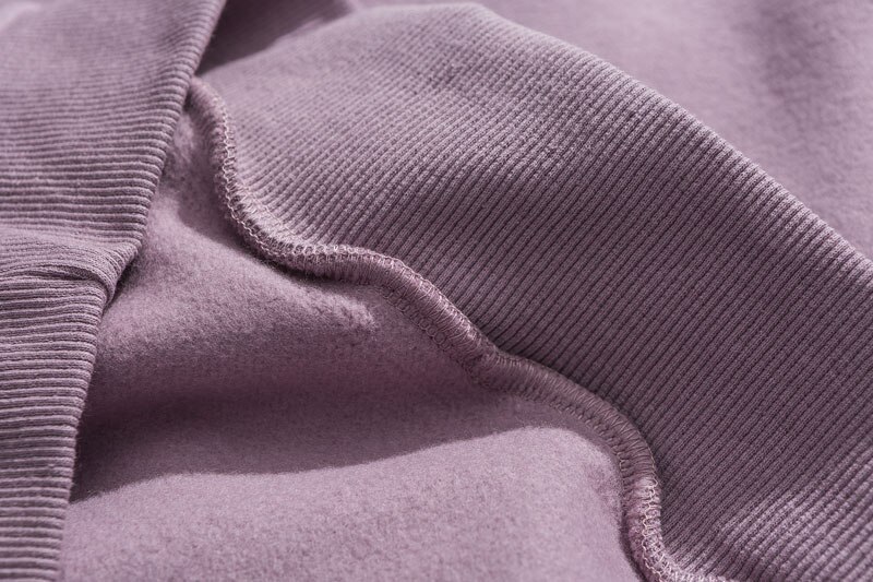 Purple Fleece Men's Hoodie