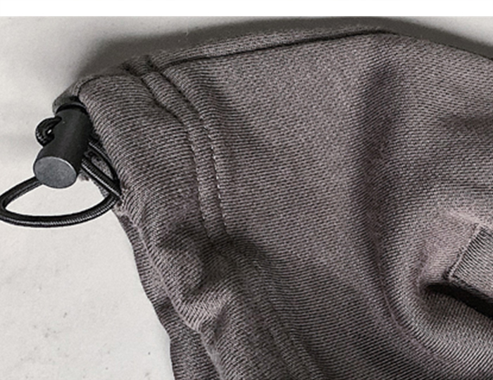 Harajuku Men's Hoodie in Green and Grey