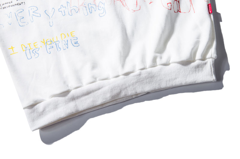 Harajuku Style Graffiti Printed Hoodie