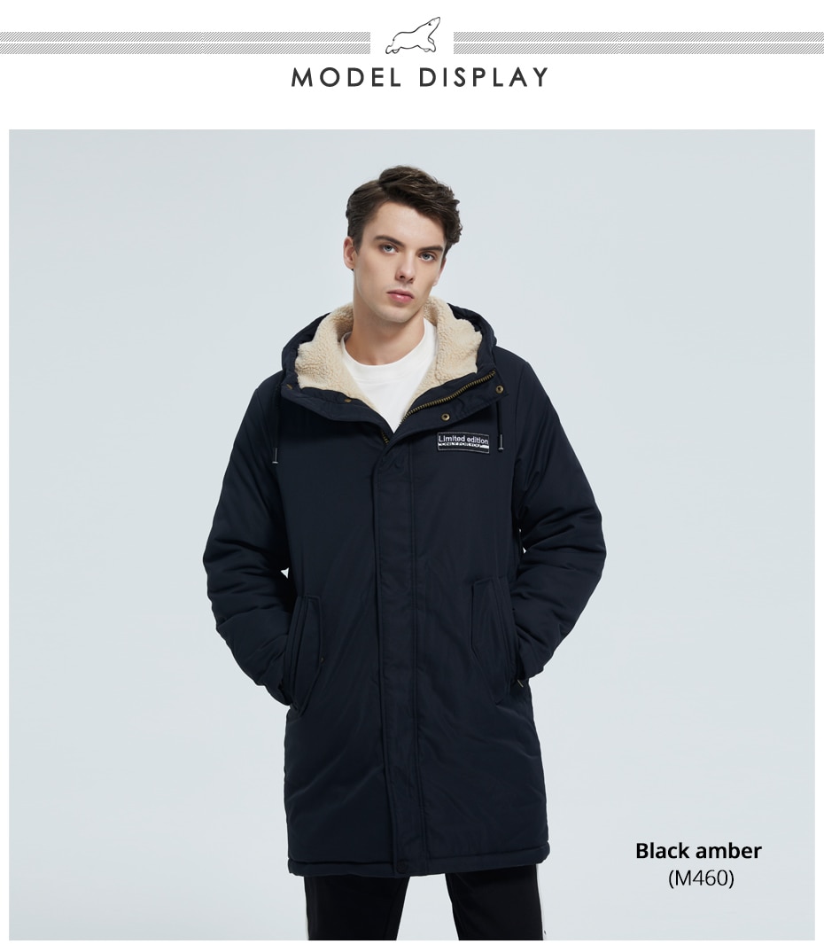 Men's Winter Hooded Parka