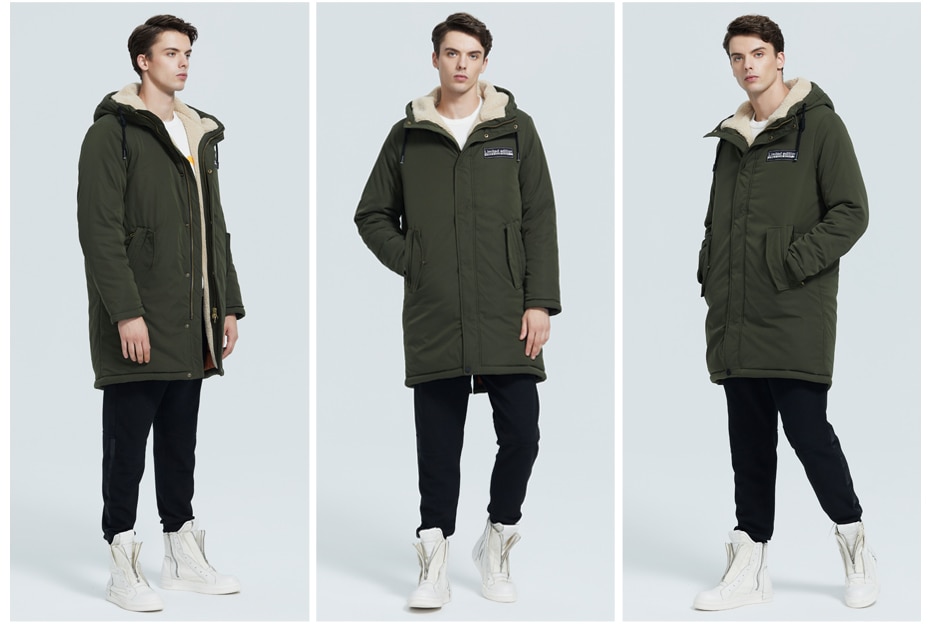 Men's Winter Hooded Parka