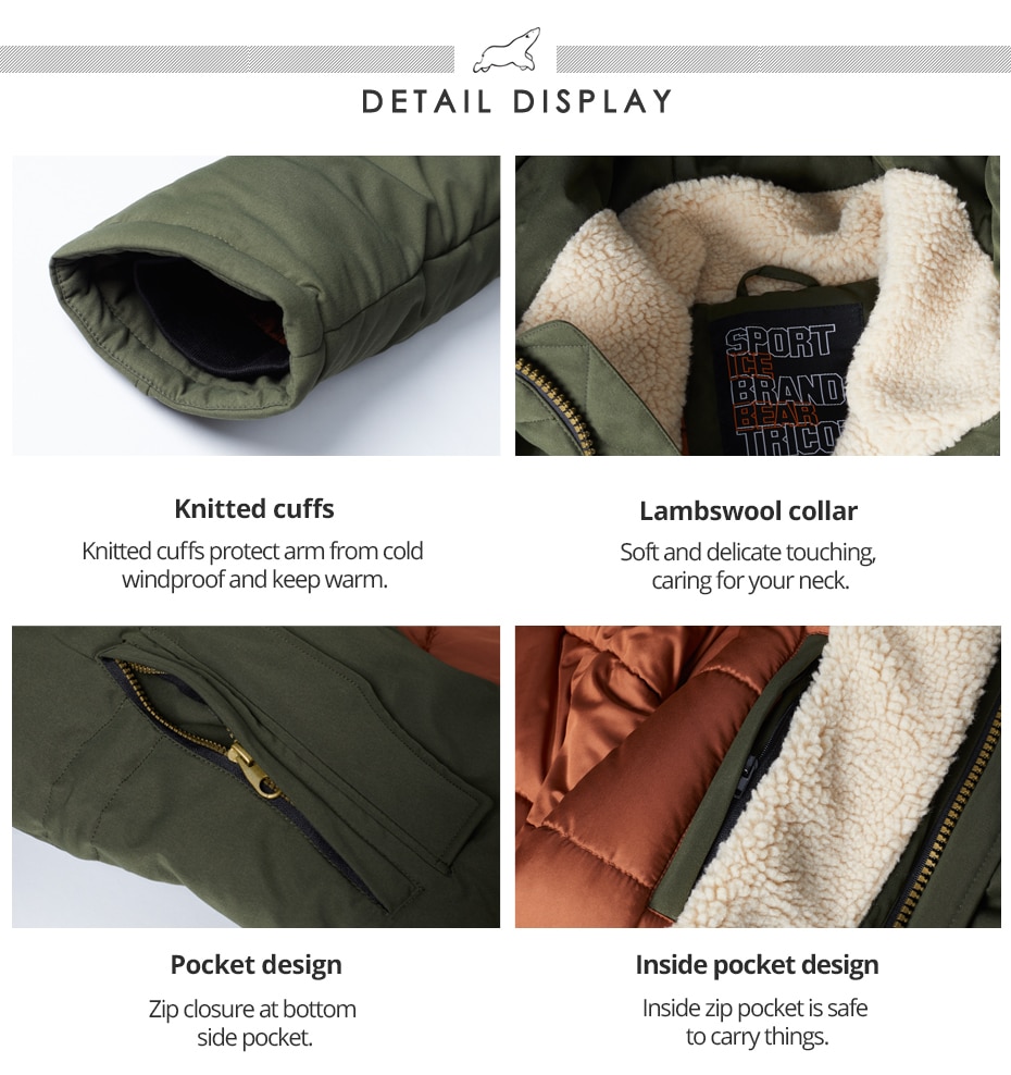 Men's Winter Hooded Parka