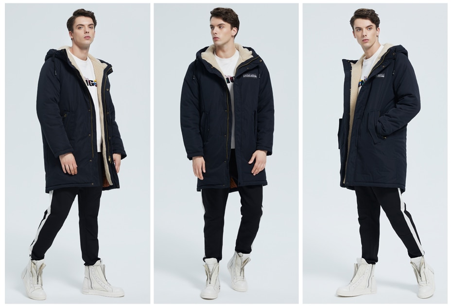 Men's Winter Hooded Parka