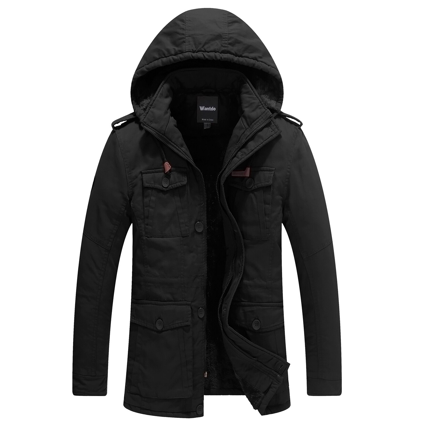 Men's Multipocket Windproof Parka